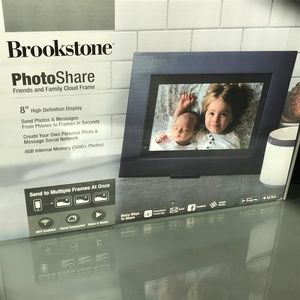 BROOKSTONE PHOTO SHARE CLOUD FRAME!!!  (NIB)